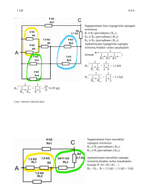 Elektros grandinių elementai. Paveikslėlis 5