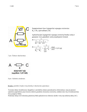 Elektros grandinių elementai. Paveikslėlis 8