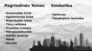 Balta Drobulė. Tematika, problematika. Paveikslėlis 2