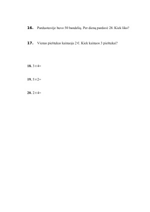 Papildomos užduotys 2 klasei. Paveikslėlis 5