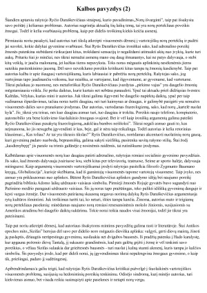 11 kl kalbėjimo pavyzdys. Parašytas kalbėjimas (2)