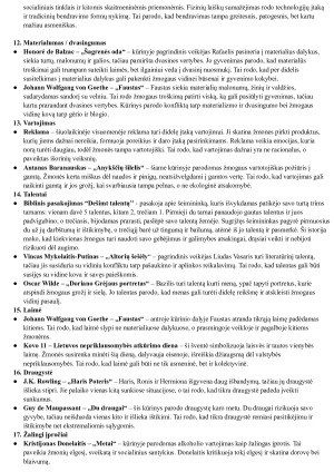 Galimos 11 kl kalbėjimo temos. Paveikslėlis 8