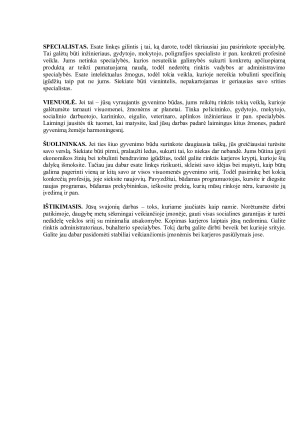 Testas. Koks tavo karjeros kelias?. Paveikslėlis 4