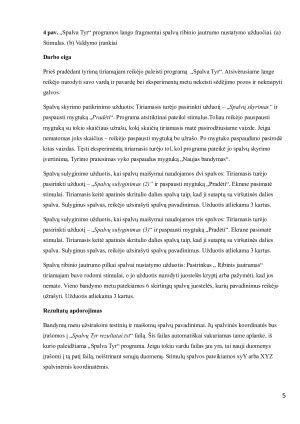 Spalvinio regėjimo tyrimas. Paveikslėlis 6