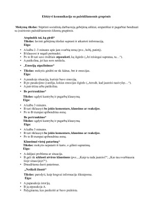 Efektyvi komunikacija su pažeidžiamomis grupėmis