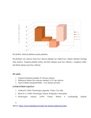 MULLER – LYER ILIUZIJOS PATIKRINIMAS. Paveikslėlis 4