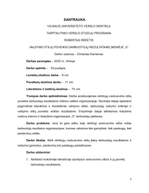 VALDYMO STILIŲ POVEIKIS DARBUOTOJŲ REZULTATAMS ĮMONĖJE „X”. Paveikslėlis 2