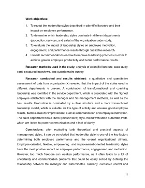 VALDYMO STILIŲ POVEIKIS DARBUOTOJŲ REZULTATAMS ĮMONĖJE „X”. Paveikslėlis 5