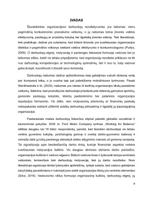 VALDYMO STILIŲ POVEIKIS DARBUOTOJŲ REZULTATAMS ĮMONĖJE „X”. Paveikslėlis 9