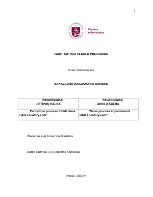 Pardavimo proceso tobulinimas UAB Locatory.com