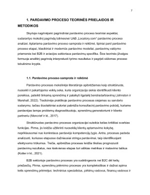 Pardavimo proceso tobulinimas UAB Locatory.com. Paveikslėlis 7