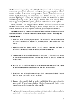 GENERATYVINIO DIRBTINIO INTELEKTO KURIAMŲ SKAITMENINIŲ RINKODAROS KOMUNIKACINIŲ ŽINUČIŲ POVEIKIS VARTOTOJO KETINIMUI PIRKTI NATŪRALIUS MAISTO PAPILDUS. Paveikslėlis 5