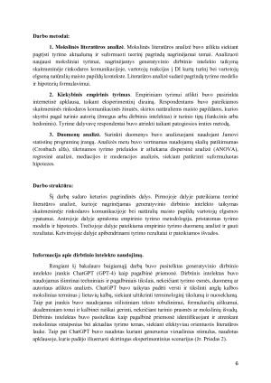 GENERATYVINIO DIRBTINIO INTELEKTO KURIAMŲ SKAITMENINIŲ RINKODAROS KOMUNIKACINIŲ ŽINUČIŲ POVEIKIS VARTOTOJO KETINIMUI PIRKTI NATŪRALIUS MAISTO PAPILDUS. Paveikslėlis 6