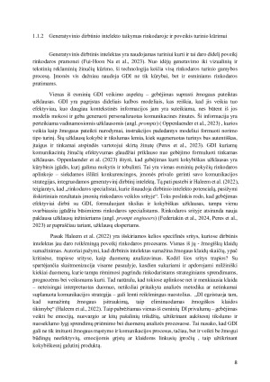 GENERATYVINIO DIRBTINIO INTELEKTO KURIAMŲ SKAITMENINIŲ RINKODAROS KOMUNIKACINIŲ ŽINUČIŲ POVEIKIS VARTOTOJO KETINIMUI PIRKTI NATŪRALIUS MAISTO PAPILDUS. Paveikslėlis 8