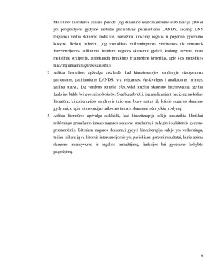 Skirtingų kineziterapijos metodų efektyvumas darbingo amžiaus žmonių ūmaus ir lėtinio nugaros skausmo mažinimui - išplėstinė literatūros apžvalga. Paveikslėlis 6