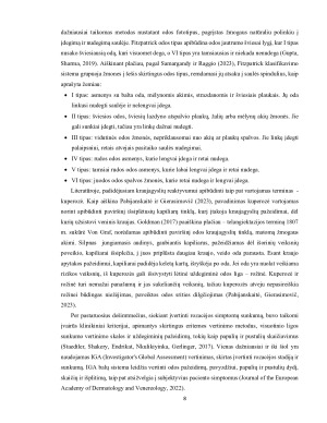 PROCEDŪRŲ SU AZELAINO RŪGŠTIMI EFEKTYVUMAS, ROŽINĖS PAVEIKTAI VEIDO ODAI. Paveikslėlis 8