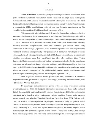 DIRBTINIO INTELEKTO TAIKYMAS VEIDO ODOS DIAGNOSTIKAI - SISTEMINĖ LITERATŪROS APŽVALGA. Paveikslėlis 8