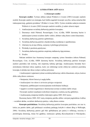 SOCIALINIŲ DARBUOTOJŲ PATIRTYS, TEIKIANT PASLAUGAS VAIKŲ DIENOS CENTRE. Paveikslėlis 10
