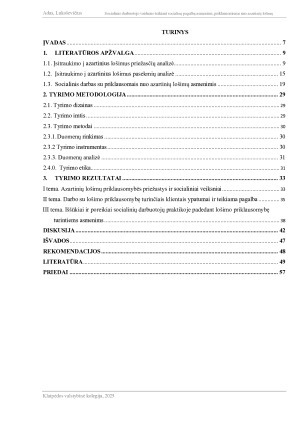 SOCIALINIO DARBUOTOJO VAIDMUO TEIKIANT SOCIALINĘ PAGALBĄ ASMENIMS, PRIKLAUSOMIEMS NUO AZARTINIŲ LOŠIMŲ. Paveikslėlis 6