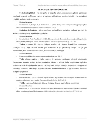SOCIALINIO DARBUOTOJO VEIKLA FORMUOJANT VAIKŲ SOCIALINIUS ĮGŪDŽIUS DIENOS CENTRE. Paveikslėlis 6