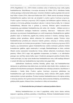 ANTROS KLASĖS MOKINIŲ BENDRADARBIAVIMO UGDYMAS TAIKANT ŽAIDYBINIUS ELEMENTUS. Paveikslėlis 10