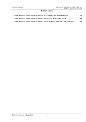 ŠEŠERIŲ METŲ VAIKŲ KALBINĖS RAIŠKOS UGDYMAS ŽAIDŽIANT VAIDYBINIUS ŽAIDIMUS. Paveikslėlis 3