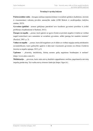 TREJŲ - KETVERIŲ METŲ VAIKŲ SU FIZINE NEGALIA KASDIENIŲ GYVENIMO ĮGŪDŽIŲ UGDYMAS. Paveikslėlis 4