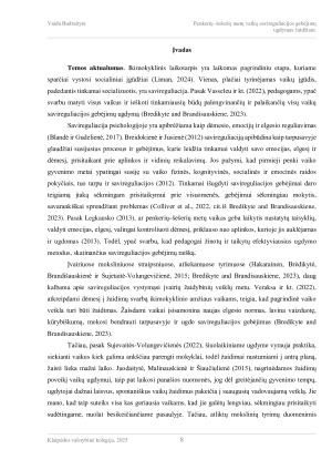 PENKERIŲ–ŠEŠERIŲ METŲ VAIKŲ SAVIREGULIACIJOS GEBĖJIMŲ UGDYMAS ŽAIDŽIANT. Paveikslėlis 8