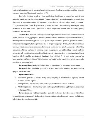 PENKERIŲ – ŠEŠERIŲ METŲ VAIKŲ SANTYKIŲ SU BENDRAAMŽIAIS UGDYMAS TAIKANT ŽAIDIMUS. Paveikslėlis 9