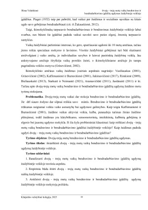 DVEJŲ-TREJŲ METŲ VAIKŲ BENDRAVIMO IR BENDRADARBIAVIMO ĮGŪDŽIŲ UGDYMAS ŽAIDYBINĖJE VEIKLOJE. Paveikslėlis 10