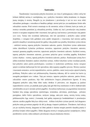 MOTERŲ, TAPUSIŲ PREKYBOS ŽMONĖMIS AUKOMIS, PATIRTYS. Paveikslėlis 2