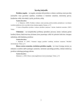 ASMENŲ, TURINČIŲ PSICHIKOS NEGALIĄ UŽIMTUMAS, DIENOS CENTRUOSE. Paveikslėlis 4