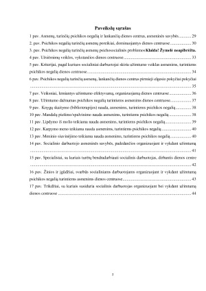ASMENŲ, TURINČIŲ PSICHIKOS NEGALIĄ UŽIMTUMAS, DIENOS CENTRUOSE. Paveikslėlis 5