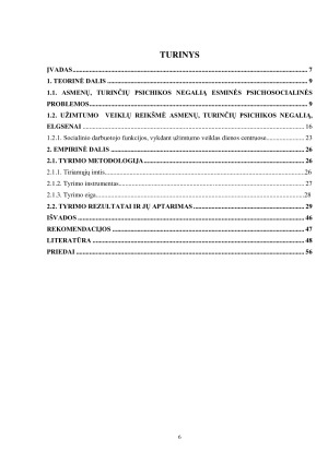 ASMENŲ, TURINČIŲ PSICHIKOS NEGALIĄ UŽIMTUMAS, DIENOS CENTRUOSE. Paveikslėlis 6
