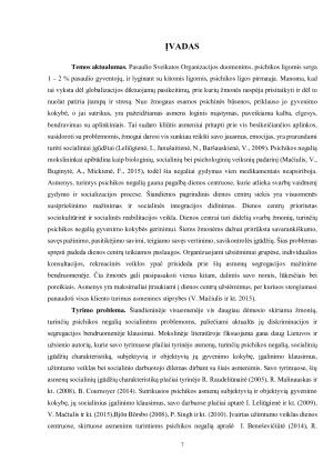ASMENŲ, TURINČIŲ PSICHIKOS NEGALIĄ UŽIMTUMAS, DIENOS CENTRUOSE. Paveikslėlis 7