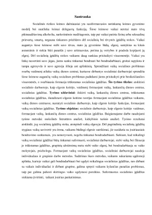 SOCIALINIO DARBUOTOJO, KAIP ELGESIO KEITĖJO, VAIDMUO FORMUOJANT VAIKŲ, LANKANČIŲ DIENOS CENTRUS, SOCIALINIUS ĮGŪDŽIUS. Paveikslėlis 2