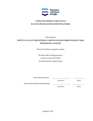 POZITYVAUS SANTYKIO KŪRIMAS TARP SOCIALINIO DARBUOTOJO IR VAIKO ŠEIMINIUOSE NAMUOSE