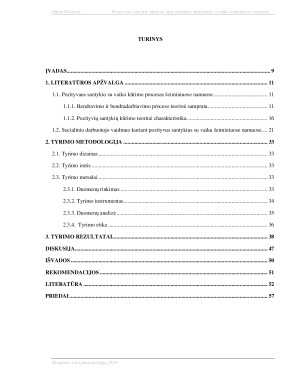 POZITYVAUS SANTYKIO KŪRIMAS TARP SOCIALINIO DARBUOTOJO IR VAIKO ŠEIMINIUOSE NAMUOSE. Paveikslėlis 8