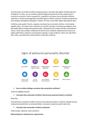 Asocialaus tipo asmenybės sutrikimas. Paveikslėlis 4