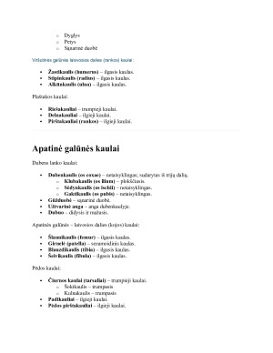 Kaulų apibūdinimas. Paveikslėlis 3