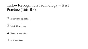 Galimybė identifikuoti asmenis pagal tatuiruotes. Paveikslėlis 9