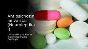 Antipsichoziniai vaistai