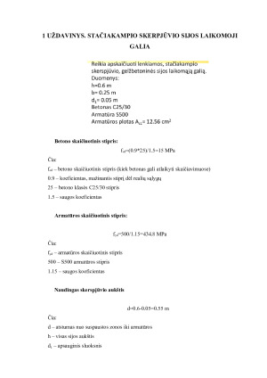  Gelžbetoninės ir mūrinės konstrukcijos . Paveikslėlis 3