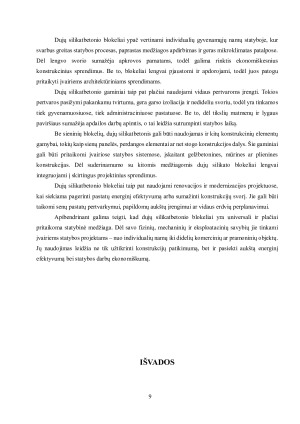 Dujų silikatbetonio blokeliai. Paveikslėlis 9
