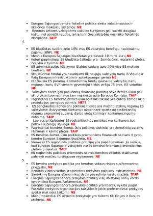 Europos sąjunga. Užduotys. Paveikslėlis 2