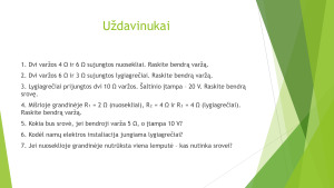 ELEKTROS GRANDINĖS: NUOSEKLUS, LYGIAGRETUS IR MIŠRUS JUNGIMAS. 10kl kartojimas. Paveikslėlis 10