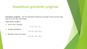 ELEKTROS GRANDINĖS: NUOSEKLUS, LYGIAGRETUS IR MIŠRUS JUNGIMAS. 10kl kartojimas. Paveikslėlis 4