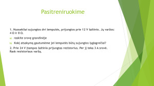 ELEKTROS GRANDINĖS: NUOSEKLUS, LYGIAGRETUS IR MIŠRUS JUNGIMAS. 10kl kartojimas. Paveikslėlis 9