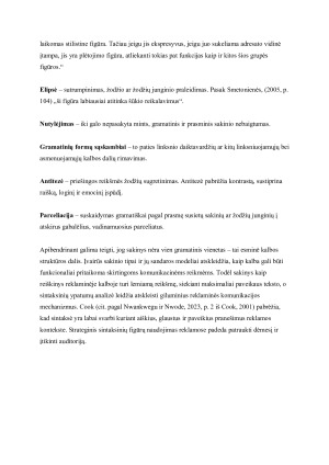  SAKINIŲ YPATUMAI SKIRTINGO AMŽIAUS ADRESATAMS SKIRTOSE REKLAMOSE . Paveikslėlis 7