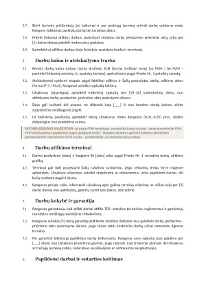 STATYBOS RANGOS SUTARTIES ŠABLONAS. Paveikslėlis 3
